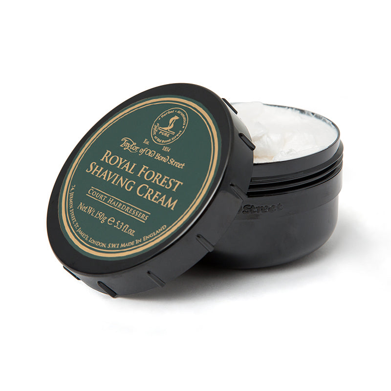 Taylor of Old Bond Street Royal Forest Shaving Cream Bowl, Open